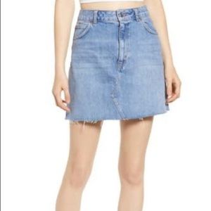 Topshop Jean Skirt